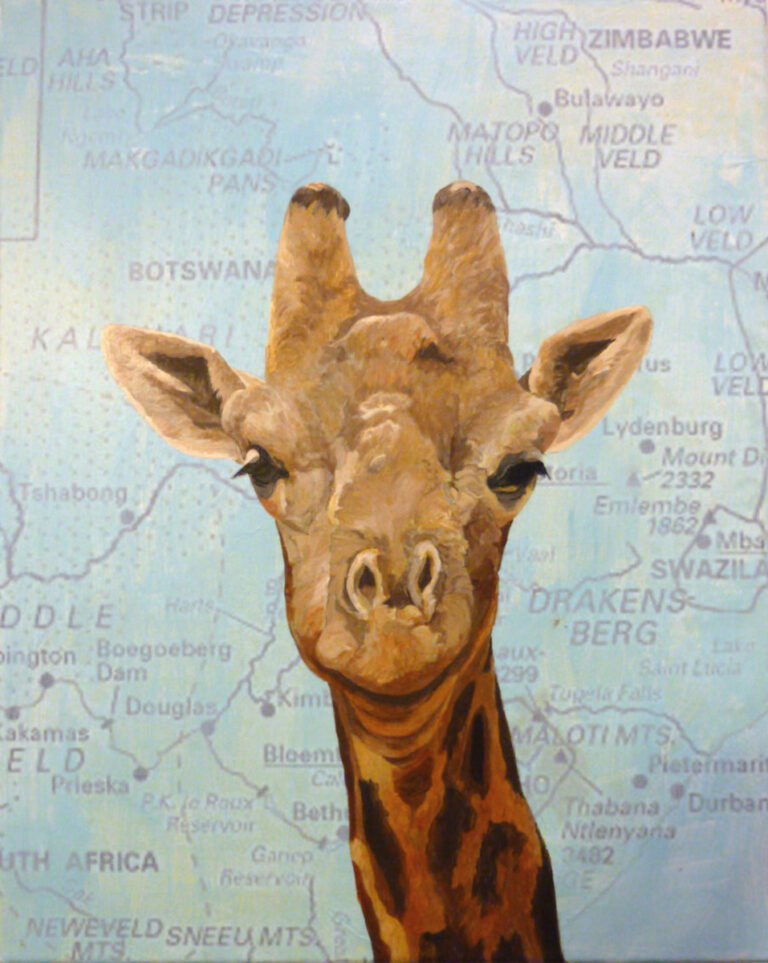 Zimbabwe Giraffe by Kay Coop