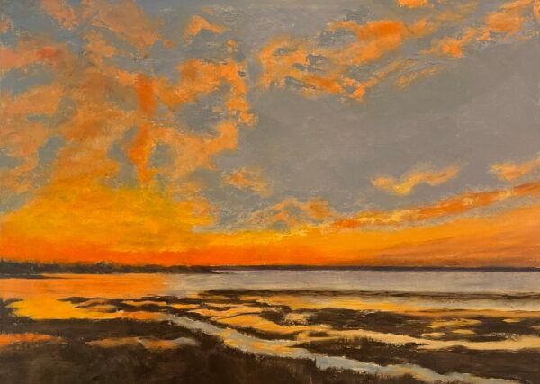 water marsh and sky