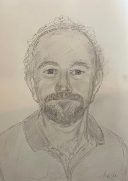 Bill without sunglasses pencil 2024