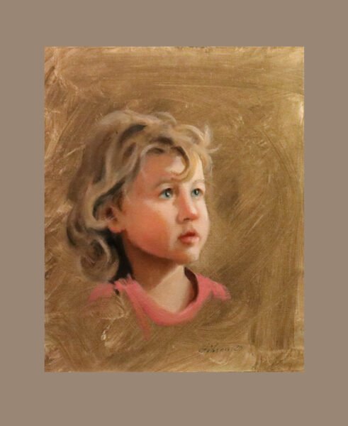 Angelic 14×11 oil on canvas panel 3 20