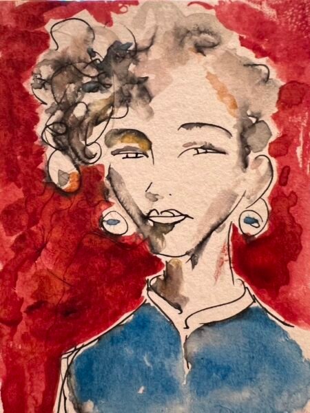 Woman Amused