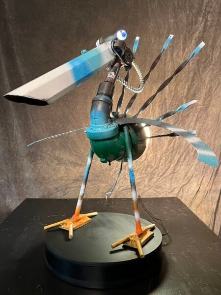 Blue Bird Table Lamp