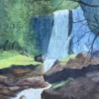 We Fall Into Ourselves, Baring Falls, Glacier 