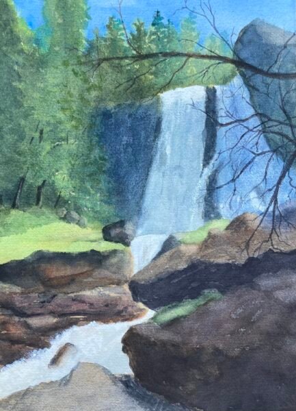 We Fall Into Ourselves, Baring Falls, Glacier