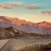 Lifelines in Death Valley  11 x 15 