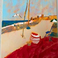 Beach scene