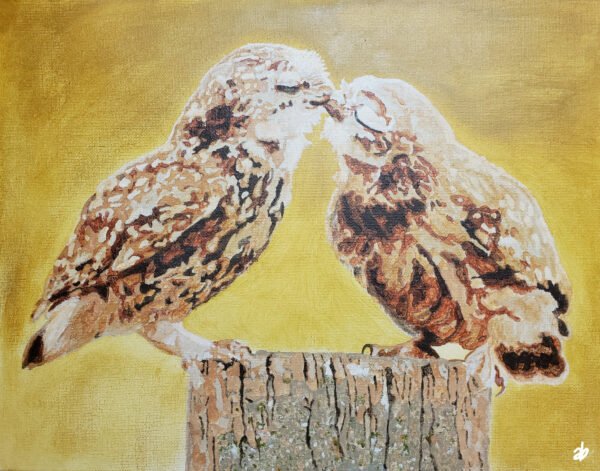 OwlsKissing
