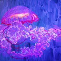 GlowingPinkJellyfish 