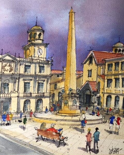 The Plaza in Arles